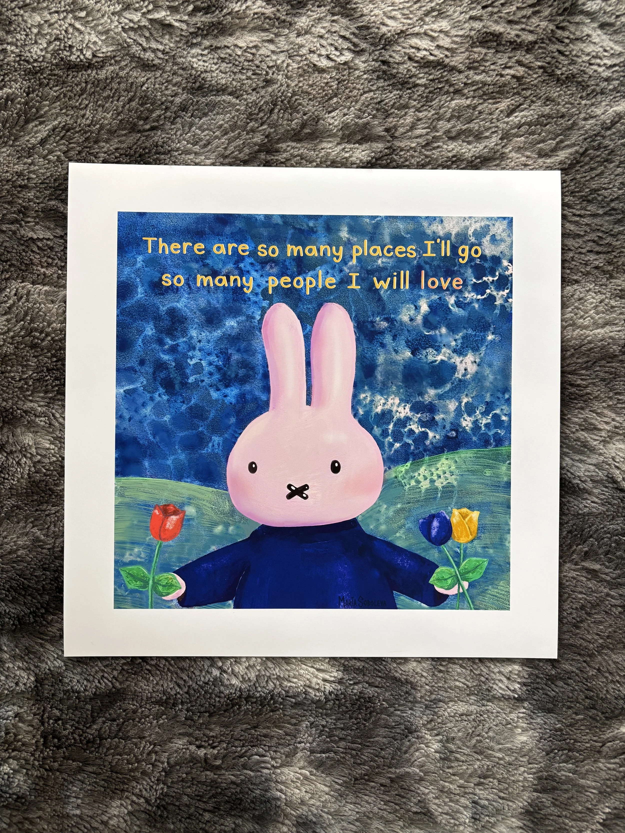 So Many Places Print