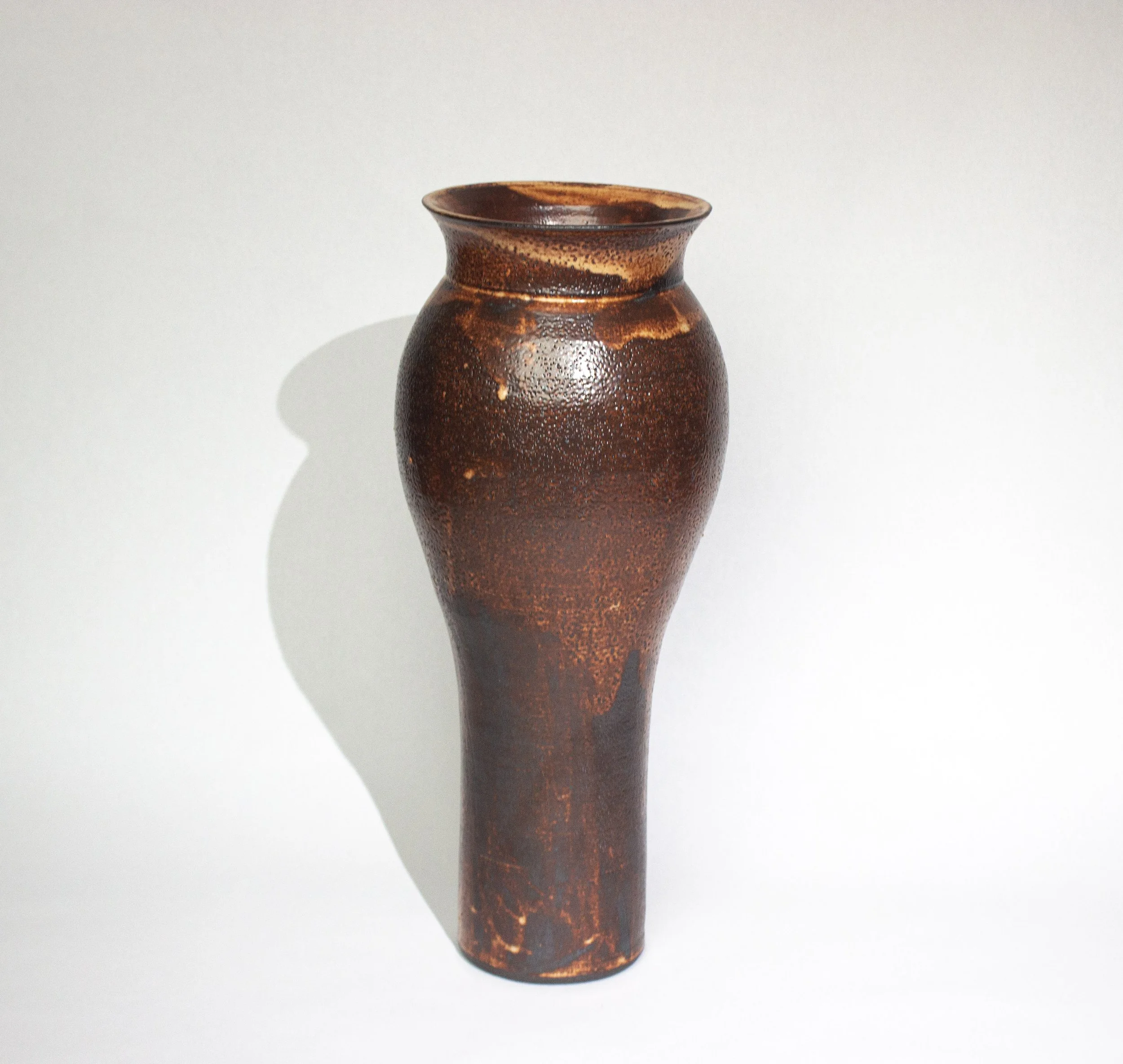 tall shino vase