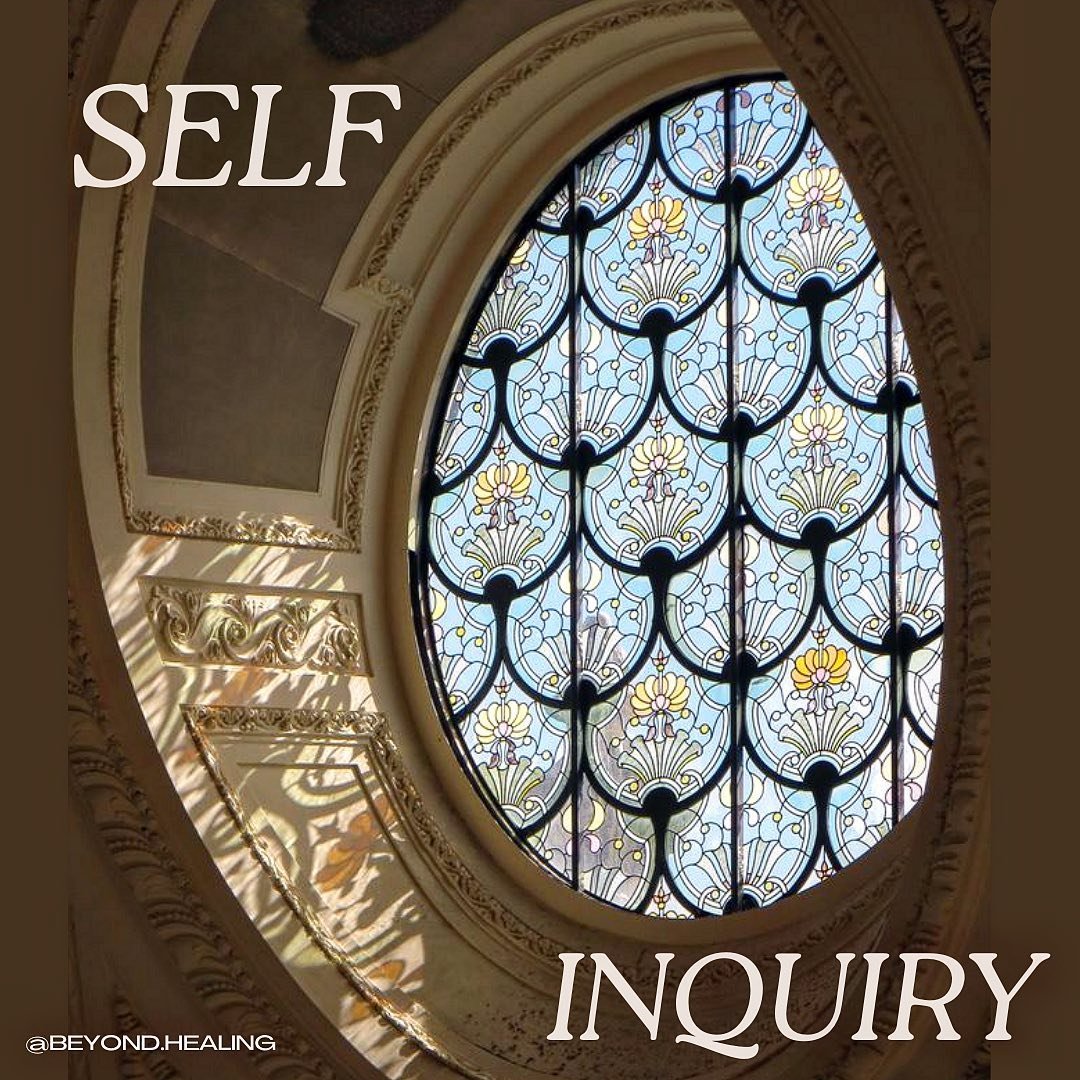 Self-inquiry, or self-investigation, is the introspective practice of self-reflection that allows us gain a deeper understanding of ourselves &amp; how we show up to the table of life

It&nbsp;involves asking yourself the right questions to gain insi