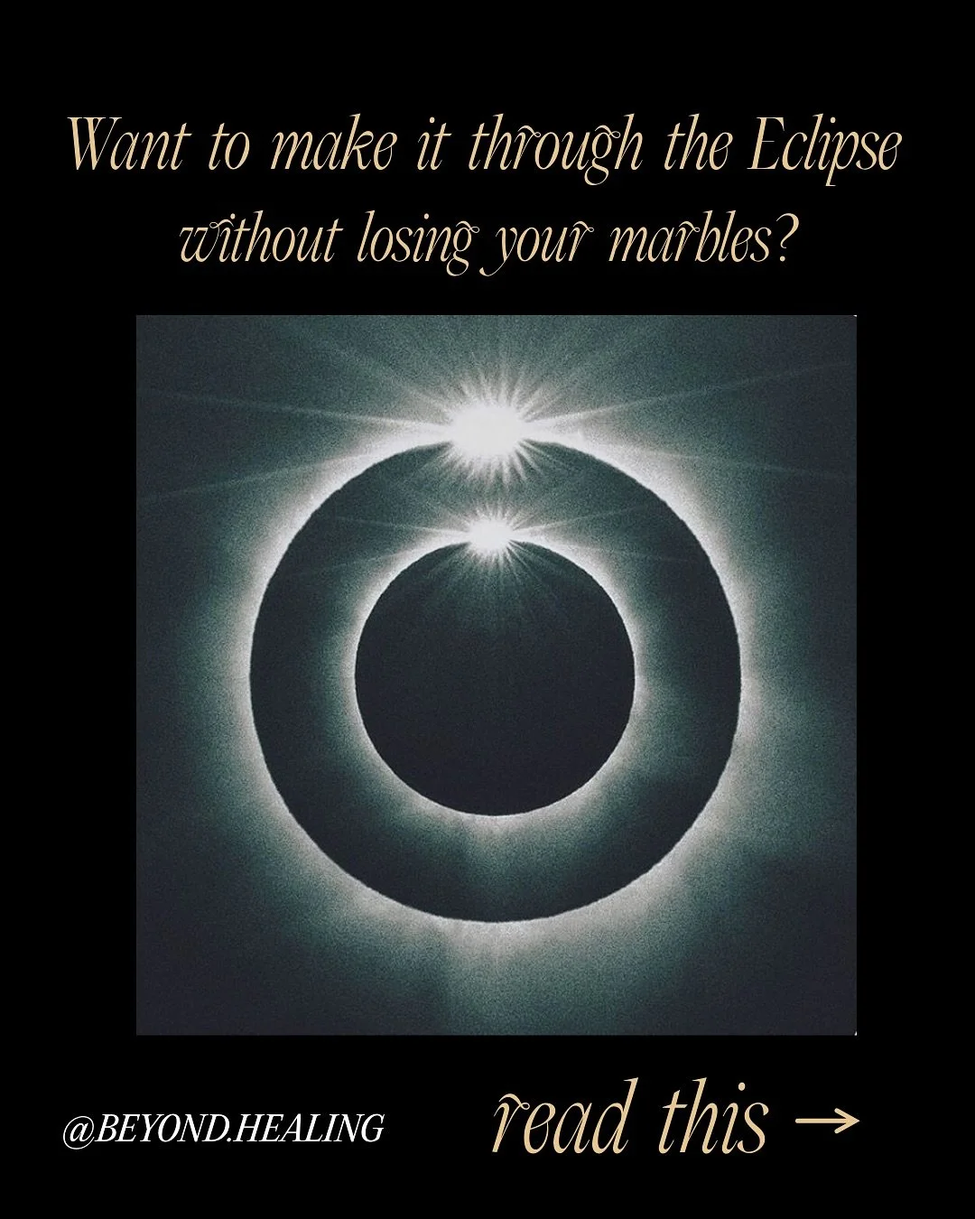 ✨ Eclipse Season is back, baby ✨

Two powerful eclipses in September are opening a portal for deep recalibration

These aren&rsquo;t just astrological &ldquo;events&rdquo; &mdash; they&rsquo;re invitations to release outdated patterns, embody your he