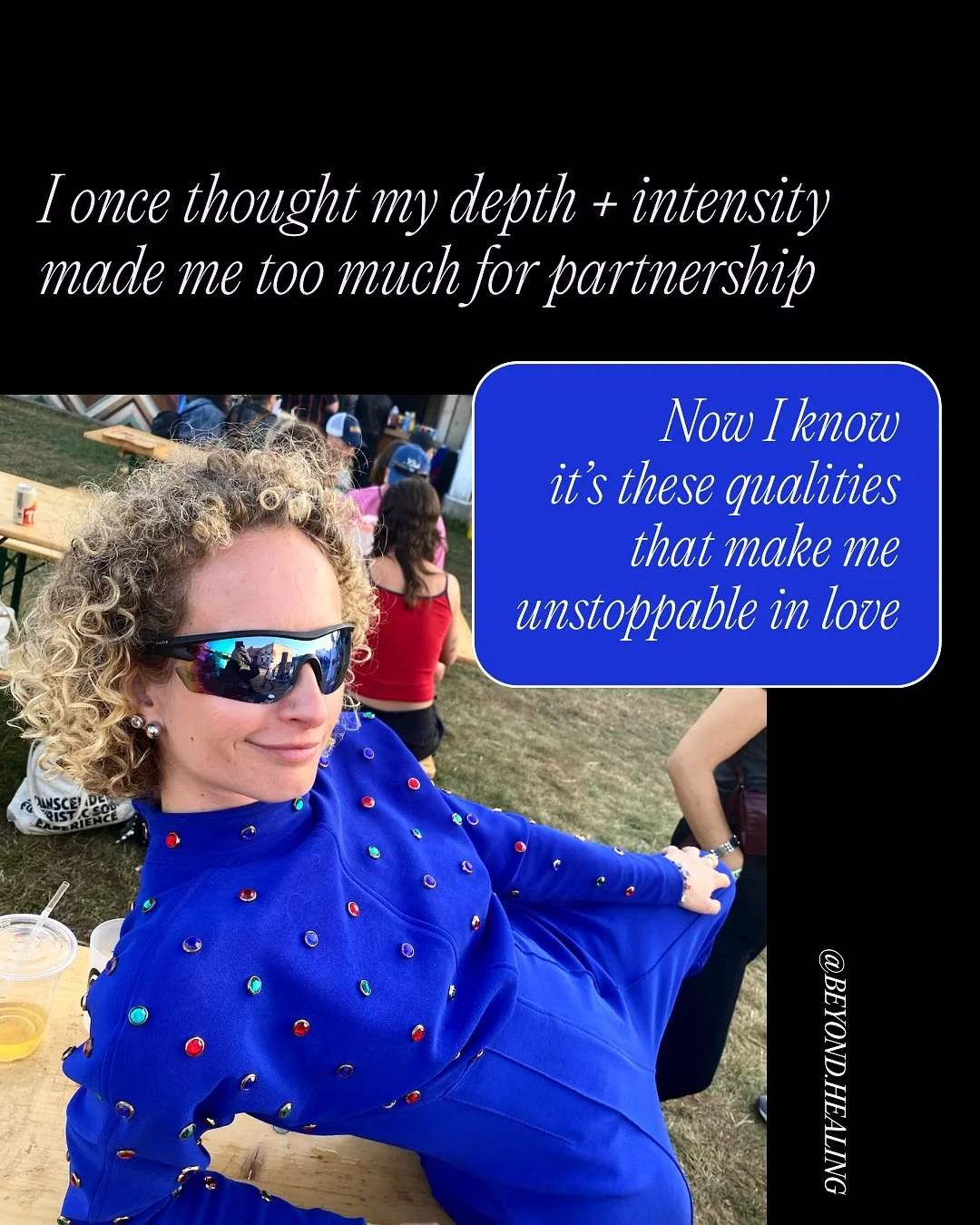 For most of my life, I thought my natural way of operating in the world made me &ldquo;too much&rdquo; to ever have a long-term partnership 

Too reactive. Too intense. Too passionate to be met in my fullness

But astrology showed me the truth:

🌞 M