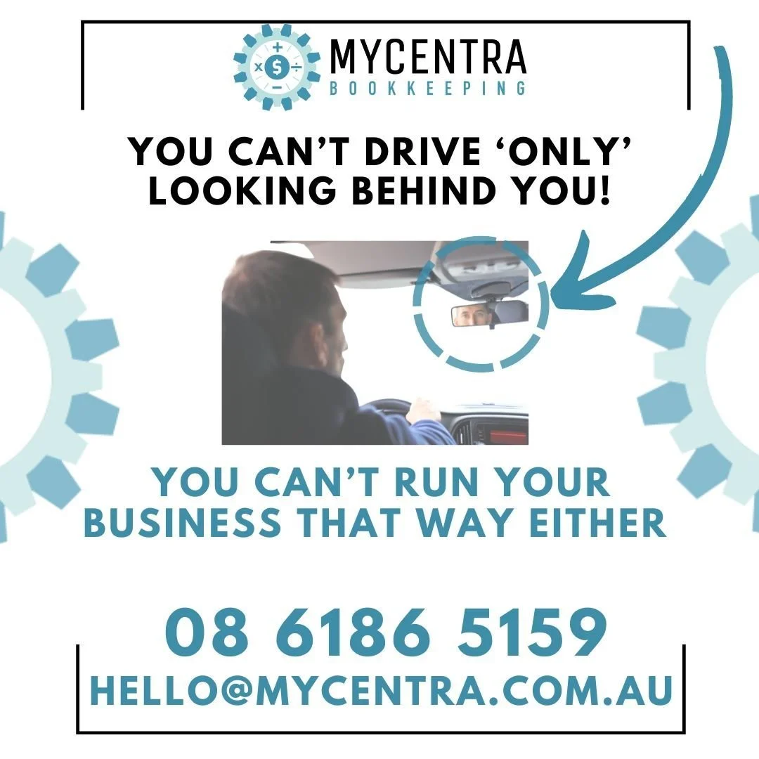 You simply cannot run your business looking backwards.. 
Well You can, it could be the Fast track to failure!
Working with a Bookkeeper to plan & prioritise 
Your Business could propel your business to new heights
#smallbusiness #perthsmallbiz