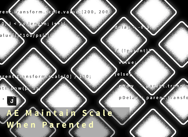 解析AE父子階層下的屬性與動態