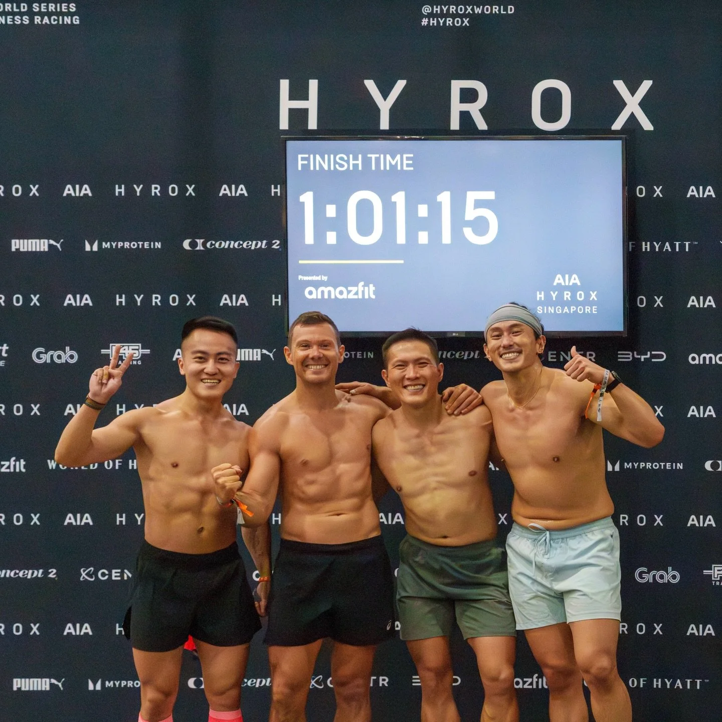 HYROX SG 2025 | Men&rsquo;s Relay 🔥

After our race in June, we set ourselves the goal of reaching the podium in November&hellip; and we did it!!! 💪

2nd in AG 40+ and 10th overall with a time of 1:01:15. 🥈

A huge shout out to the team! @tecneret