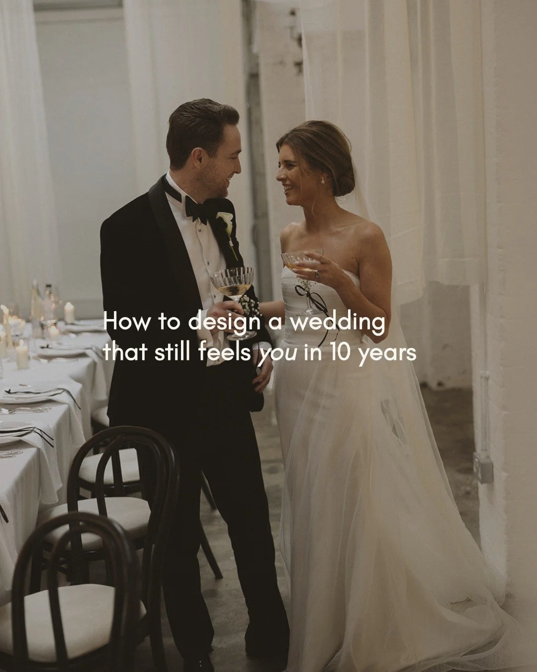 How to design a wedding that still feels &lsquo;you&rsquo; in 10 years 🤍

Image cred | @jamiedunnphoto