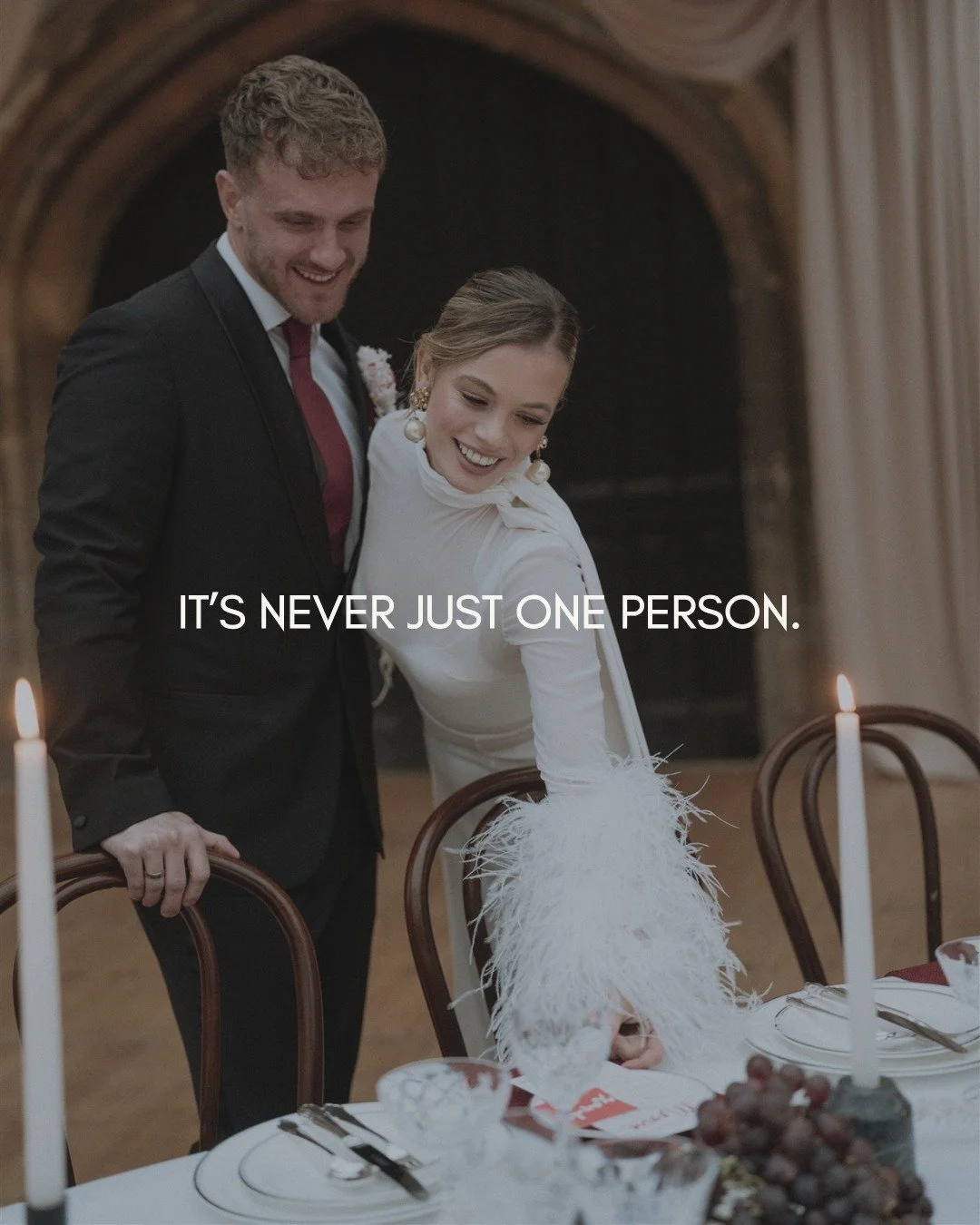 It takes a village&hellip; and ours showed up from all corners of the UK.
A whirlwind 12 hours of shared thinking&mdash;lofty ideas, quiet ideas, and everything in between...

Planning your wedding? Let&rsquo;s create something meaningful together 🪻