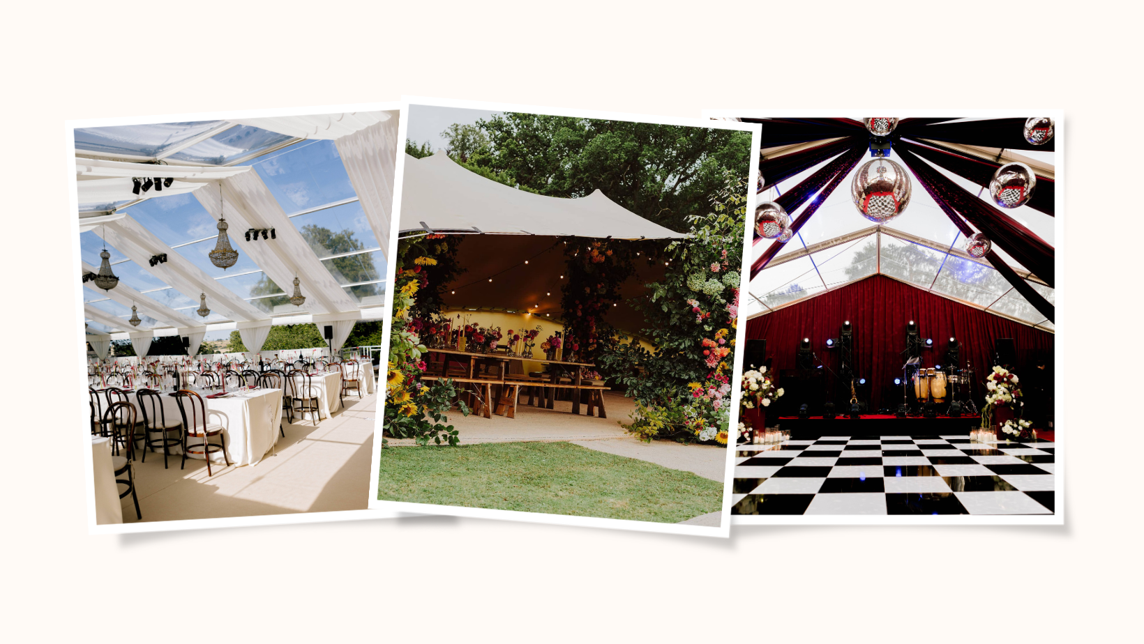 The Real Cost of a Marquee Wedding