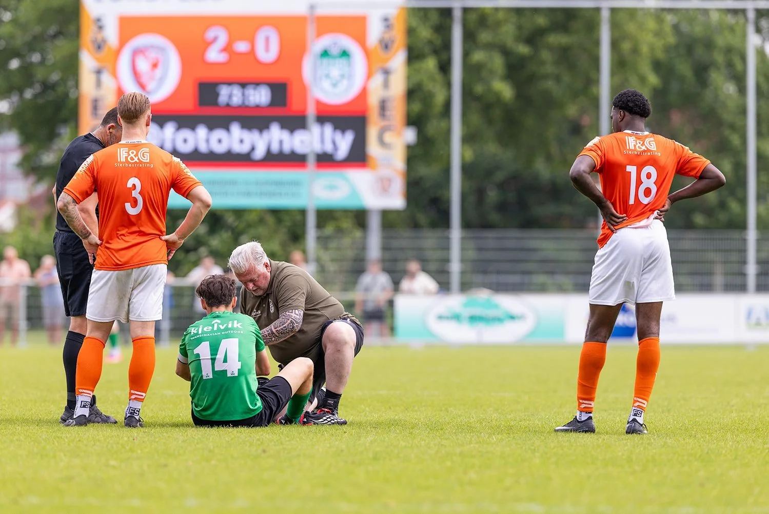 half finale van de nacompetitie vvHeino1, Tec Tiel 2026