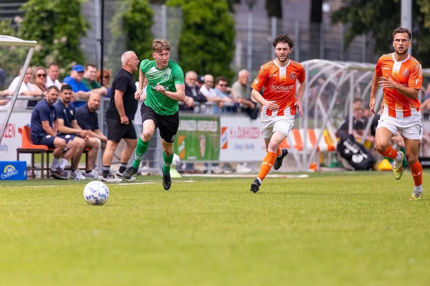 vvHeino1 nacompetitie uitwedstrijd TEC Tiel