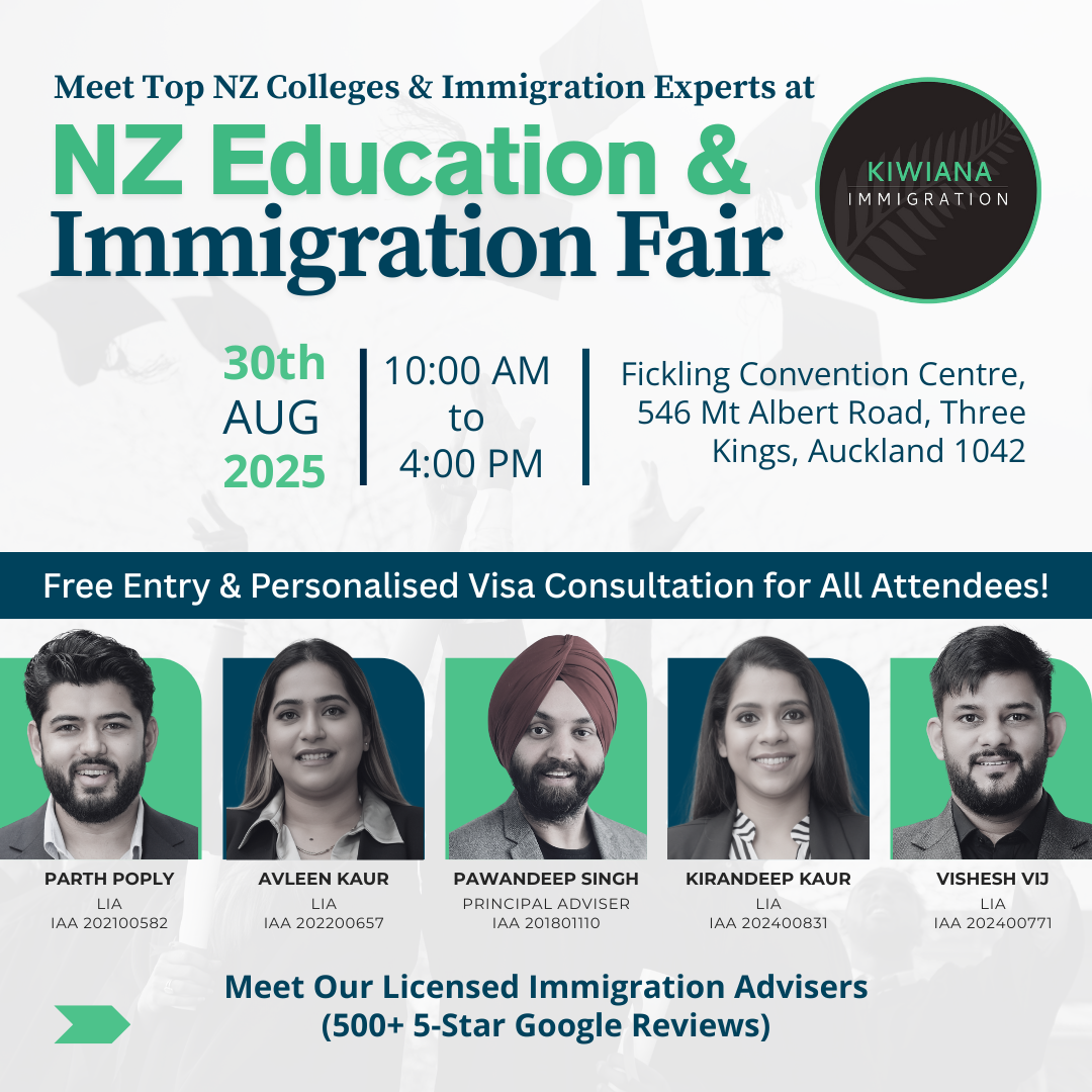 NZ Education & Immigration Fair 2025 – Auckland