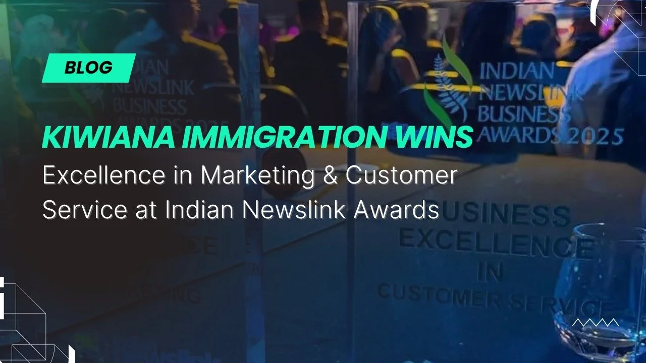 Kiwiana Immigration Wins Excellence in Marketing &amp; Customer Service at Indian Newslink Awards