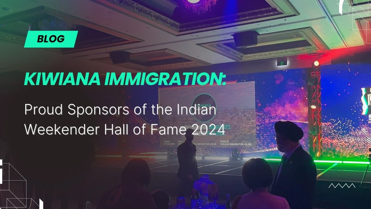 Kiwiana Immigration: Proud Sponsors of the Indian Weekender Hall of Fame 2024