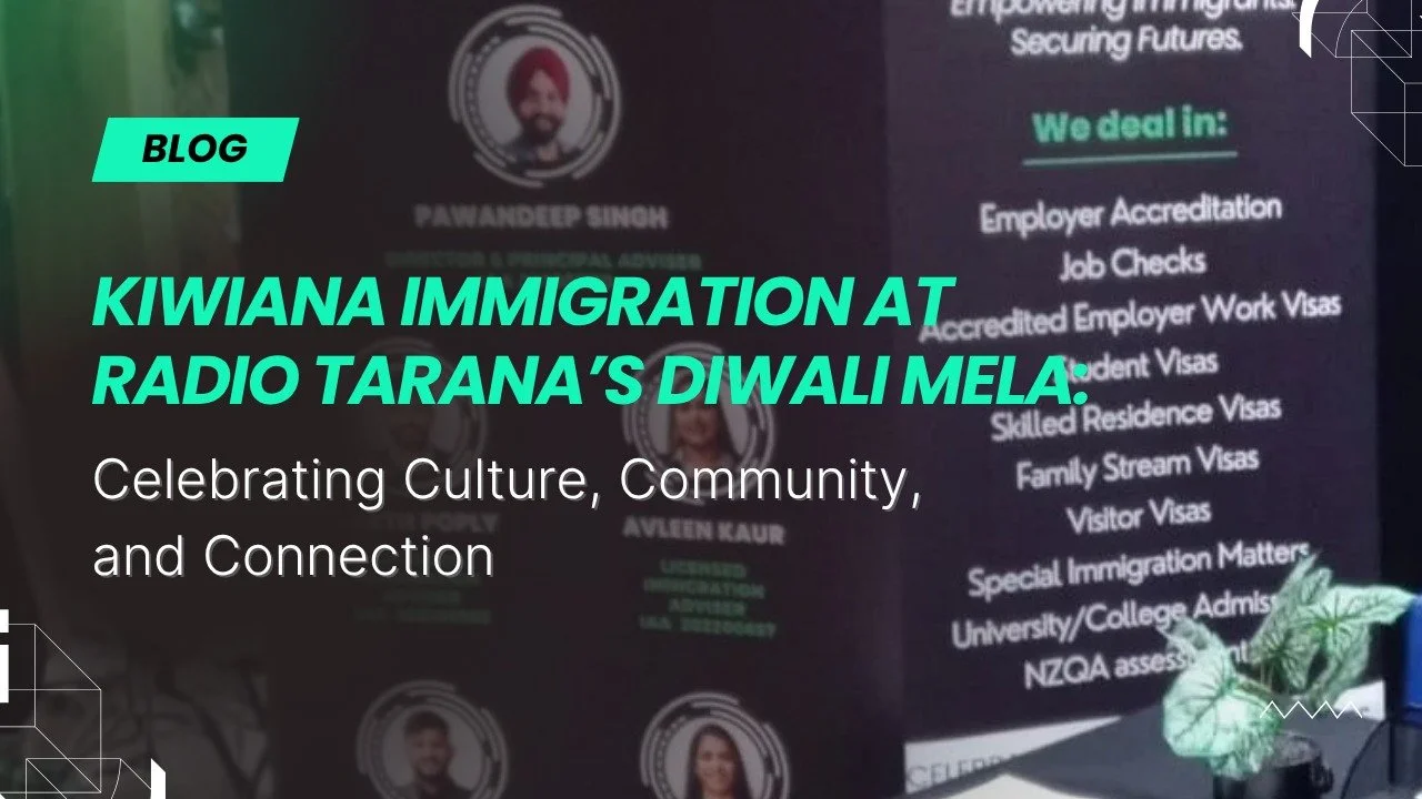 Kiwiana Immigration at Radio Tarana’s Diwali Mela: Celebrating Culture, Community, and Connection