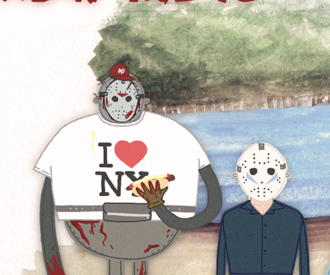 Friday The 13th Illustration