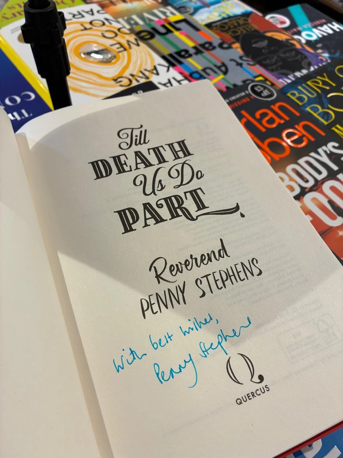 Publication Day for debut crime novelist