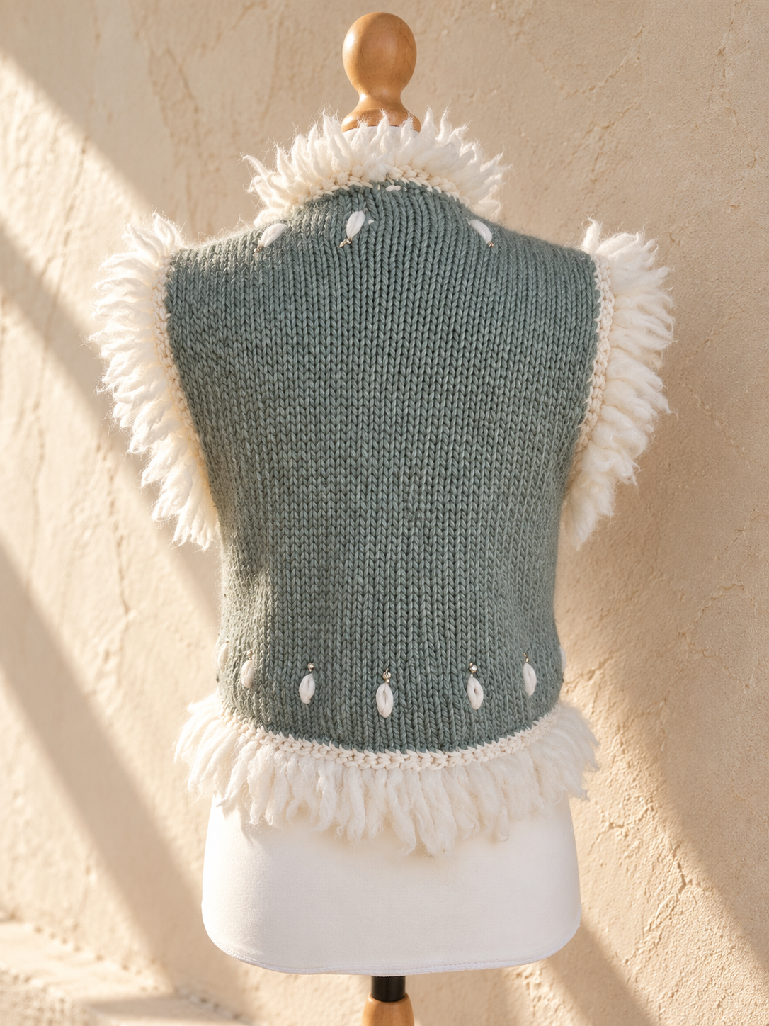 Rückansicht einer flauschigen Strickweste.png