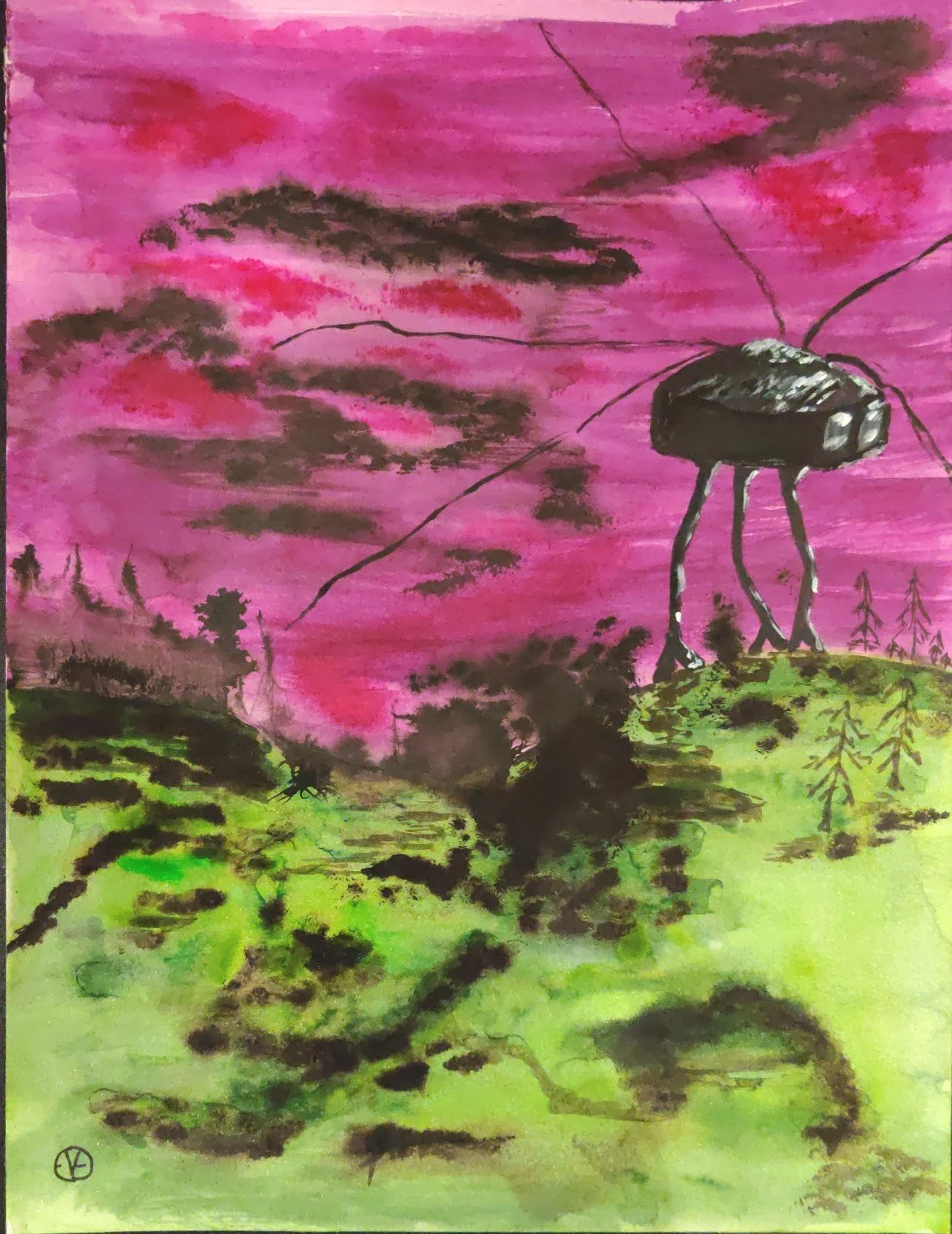 Re-interpretation of the classic radio play, War of the Worlds (1938) by Orson Welles.