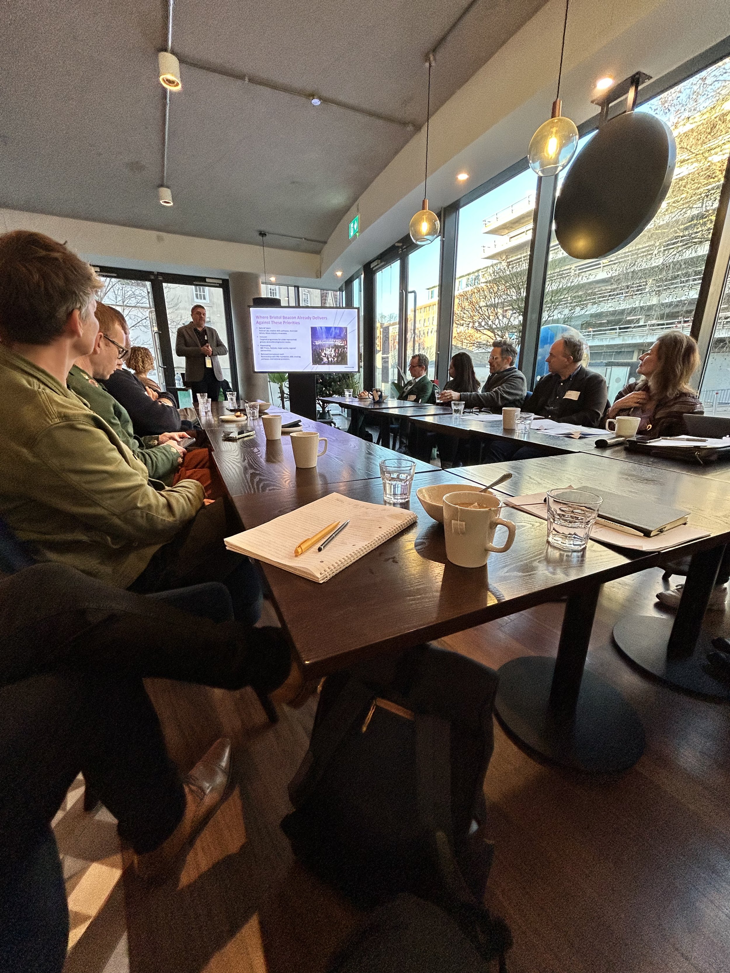 Creative UK and partners at the&nbsp;South&nbsp;West&nbsp;Creative Leaders Breakfast