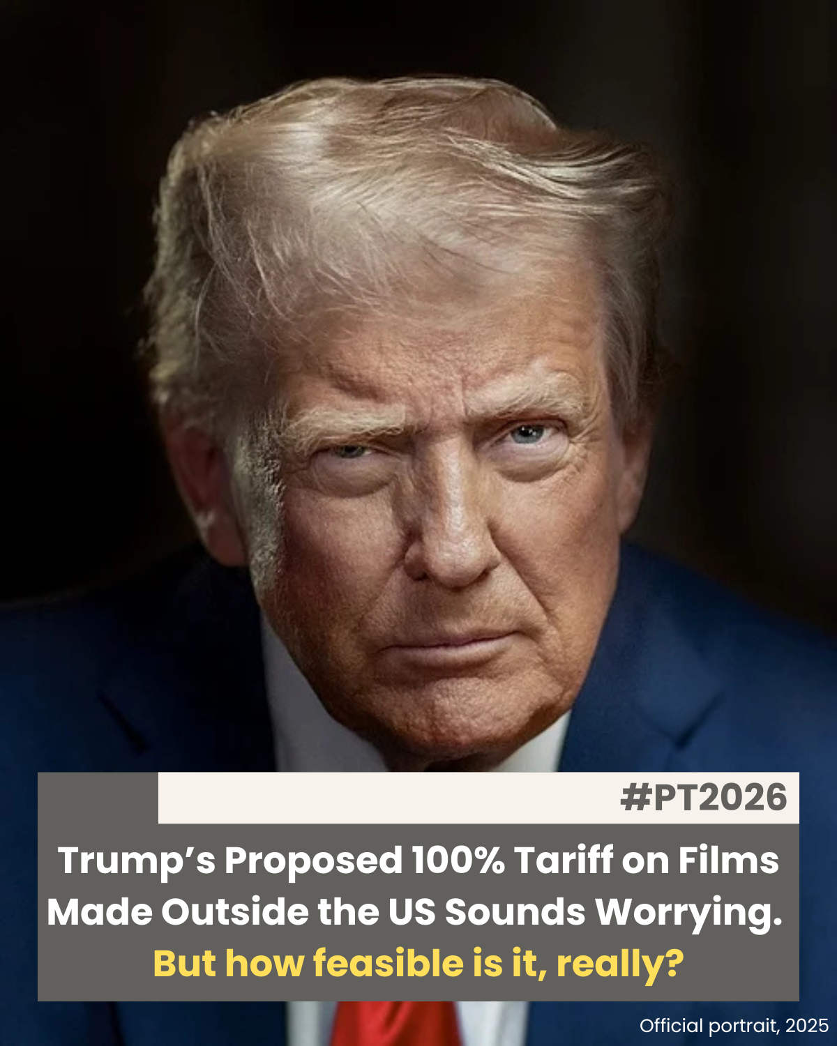 Trump’s proposed 100% tariff on films made outside the US sounds worrying. But how feasible is it, really?