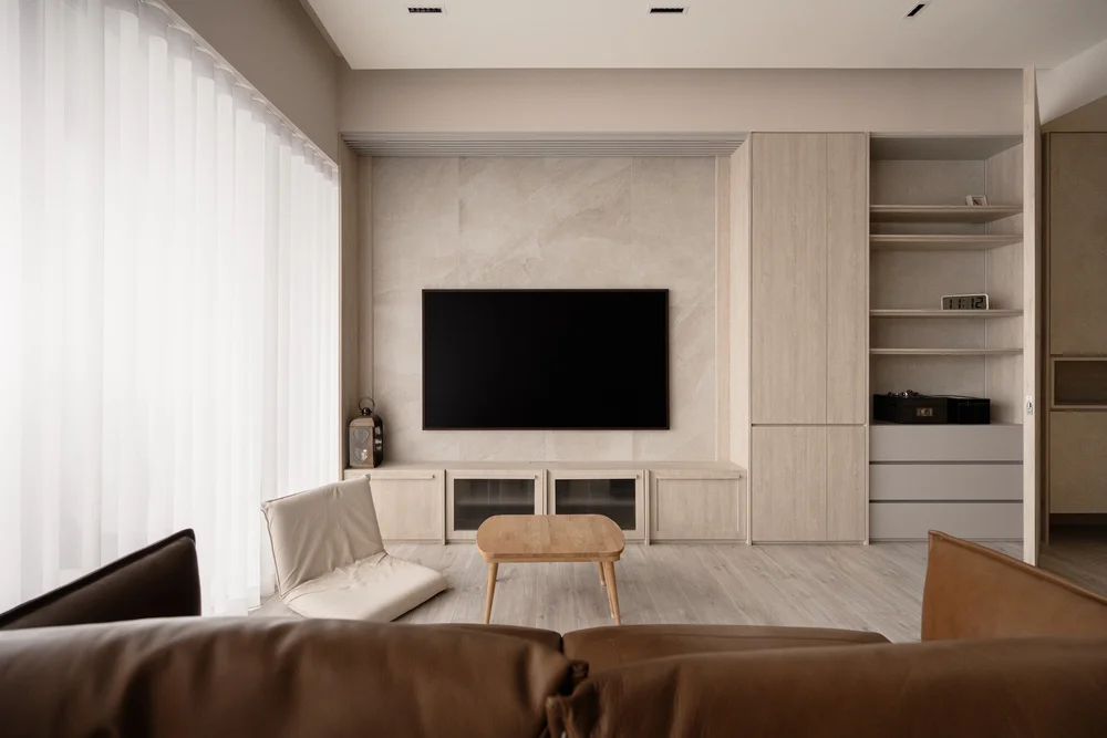 Living space designed by The HOFT Collective