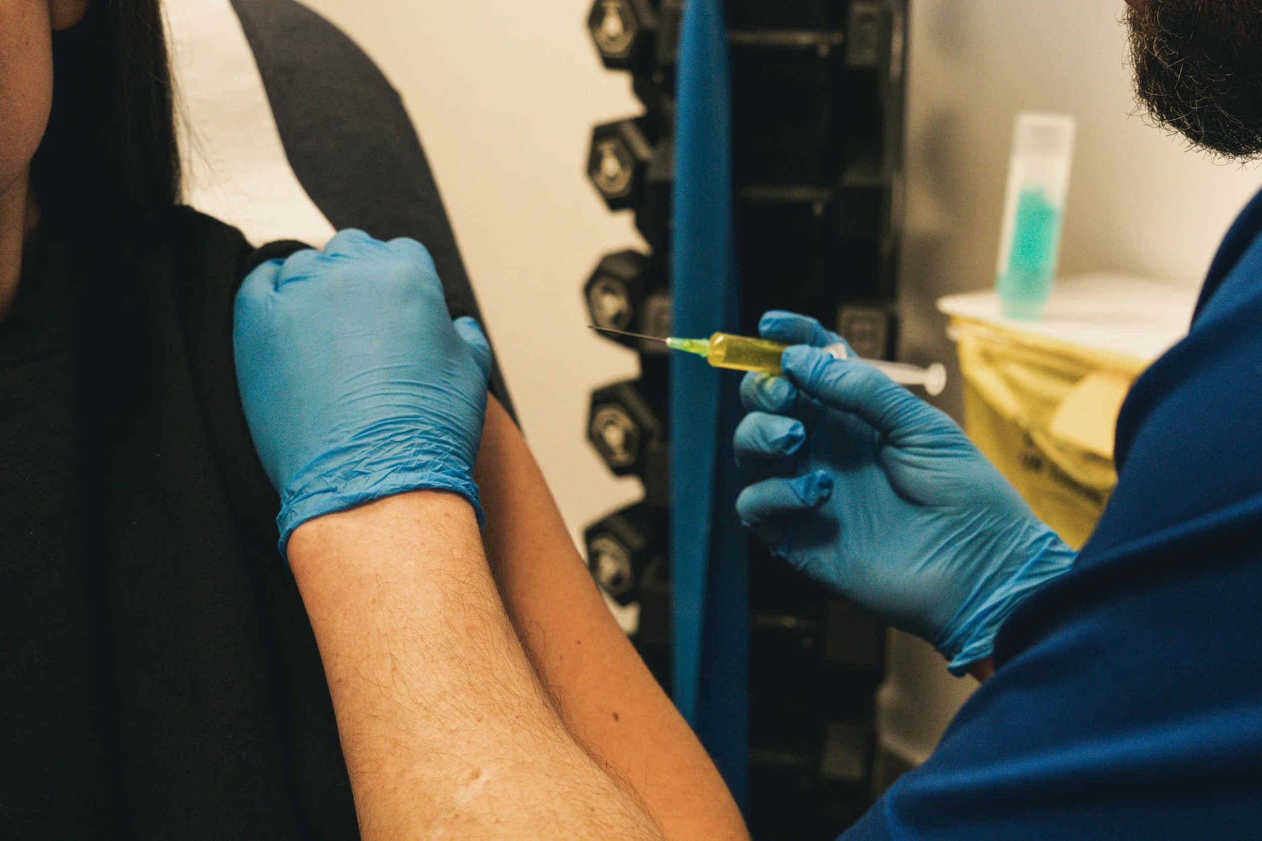 Vitamin Injections liverpool — The treatment table