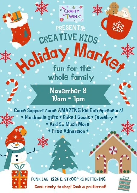 Creative Kids Holiday Market!