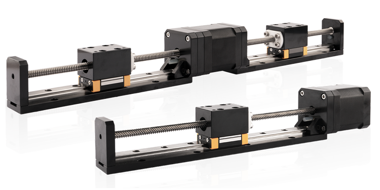 NEMA 17 DLM and L·R DLM 42 mm slide actuator