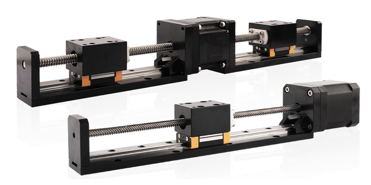 NEMA 23 DLM and L·R DLM 57 mm slide actuator