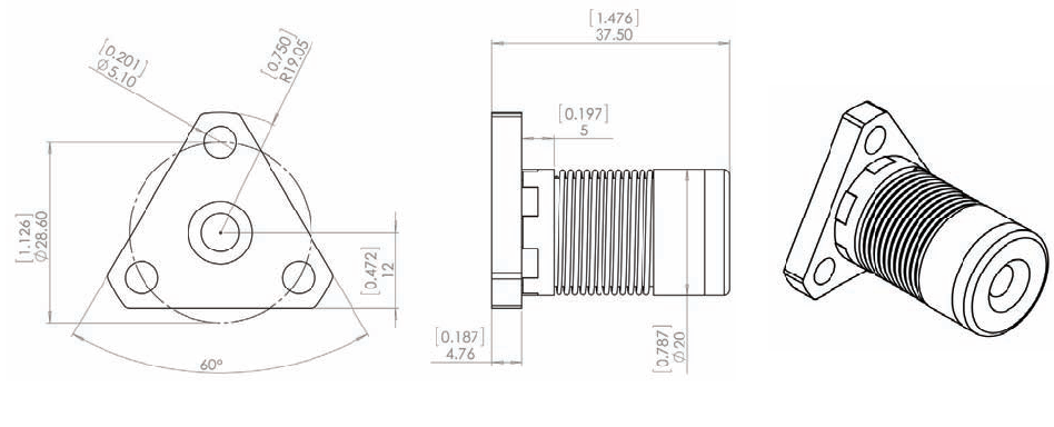 NEMA 23 anti-backlash nut