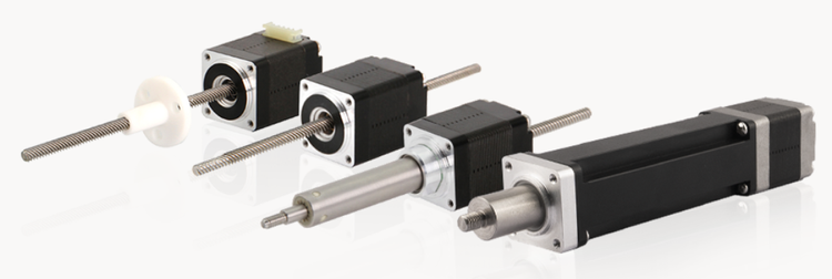 NEMA 8 20 mm stepper lead screw linear actuator family