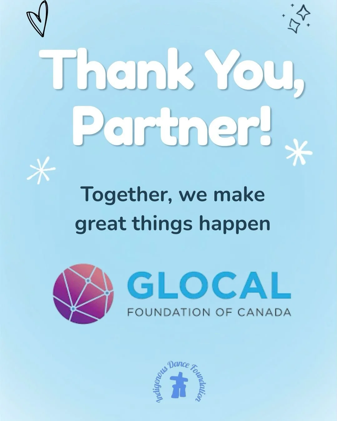 💙 Partner Appreciation Series 💙

As part of our Partner Appreciation Series, we&rsquo;re taking a moment to recognize the organizations and individuals who help make our work possible.

This week, we&rsquo;re highlighting The GLOCAL Foundation of C