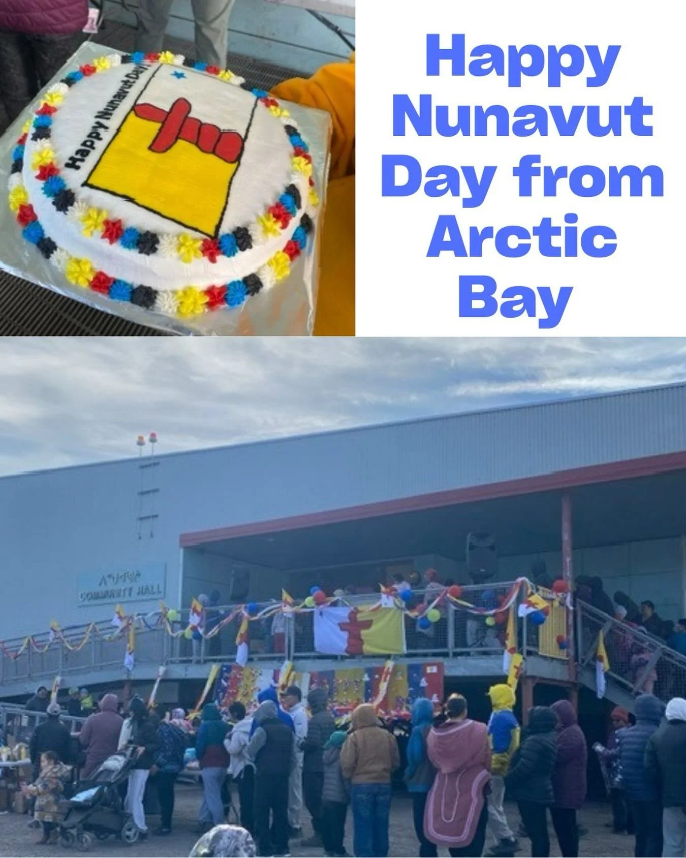 💙 Celebrating Nunavut Day from Arctic Bay! ❄️

We may be a little late sharing this, but our team had the opportunity to celebrate Nunavut Day in Arctic Bay while we were in the community for our dance programming.

We are so grateful to the Arctic 