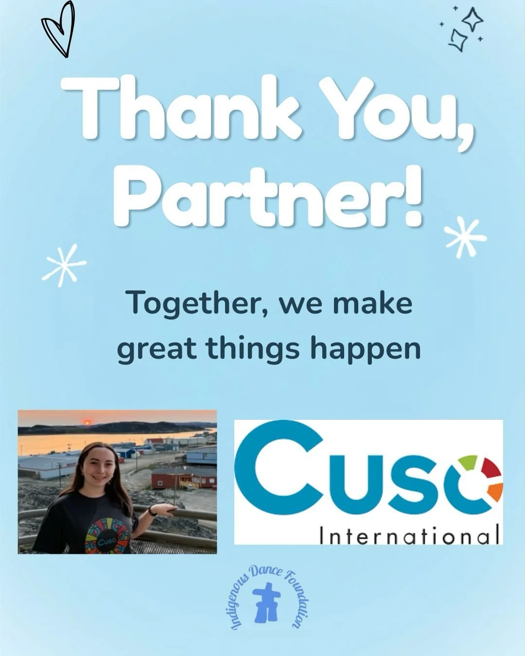 💙 Partner Appreciation Series 💙

As part of our Partner Appreciation Series, we&rsquo;re taking a moment to recognize the organizations and individuals who help make our work possible.

This week, we&rsquo;re highlighting Cuso International for the
