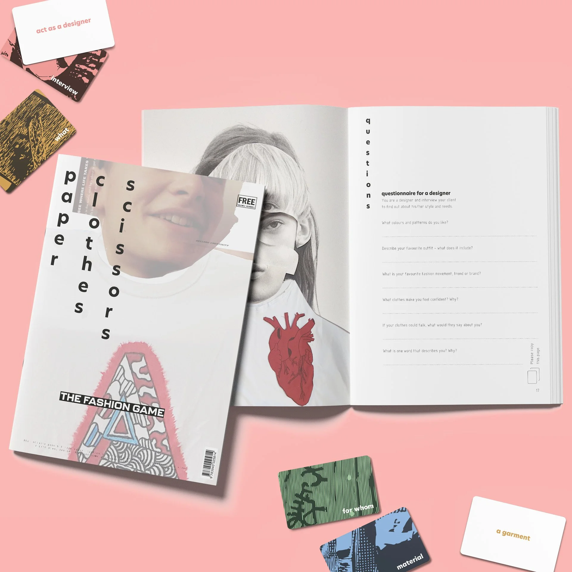 Paper, Clothes, Scissors - the fashion game