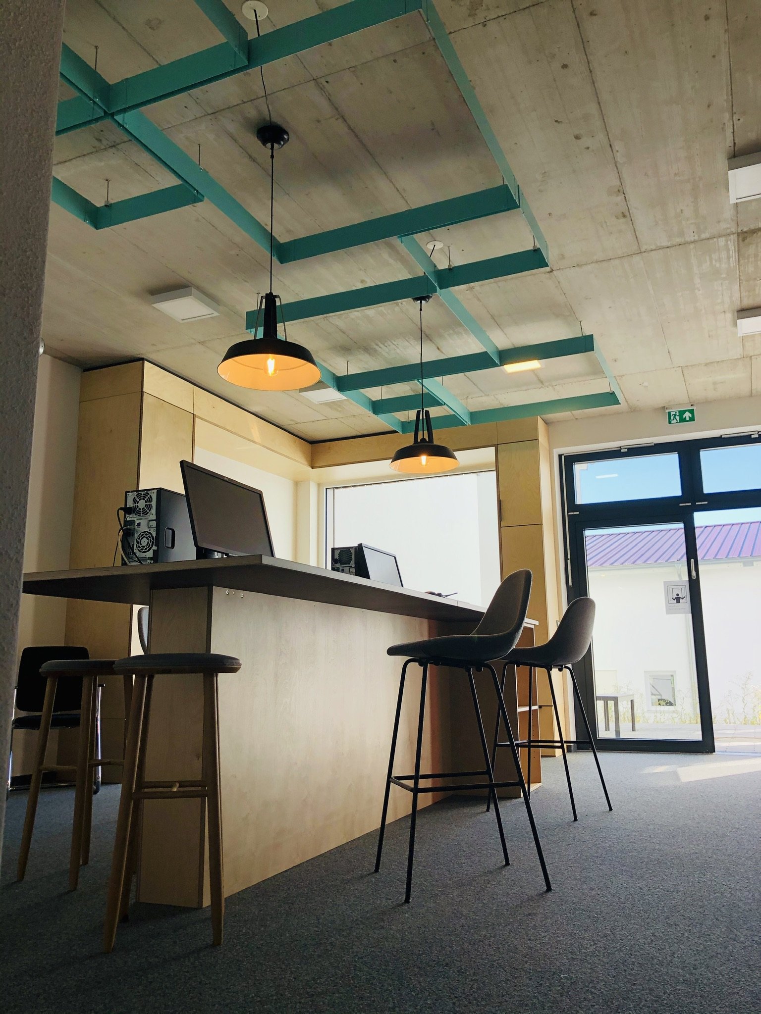 Neuplanung und Bau der mechanischen Werkstatt in Peiting