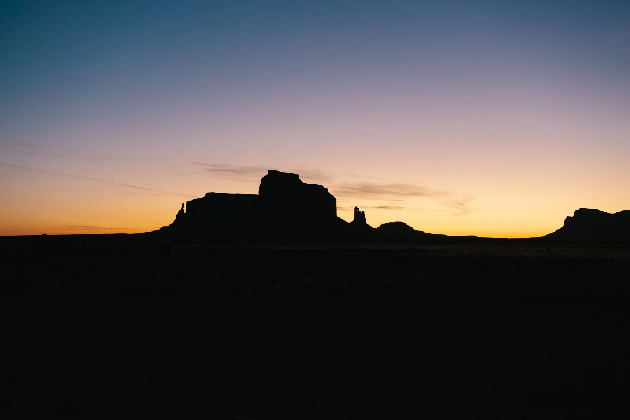 Monument Valley in the morning