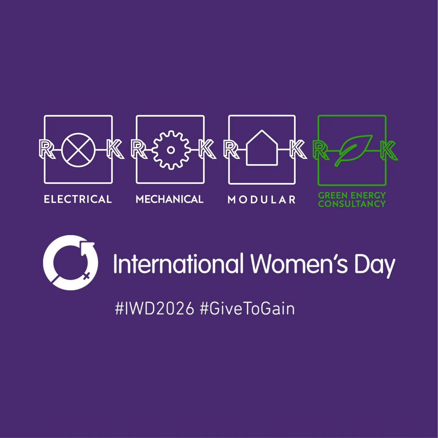 Happy International Women's Day!

Today we're celebrating the women of RK and taking a moment to thank them all for their continued hard work and dedication to this team. Without you, we wouldn't be able to do what we do.

To the women of RK, thank y