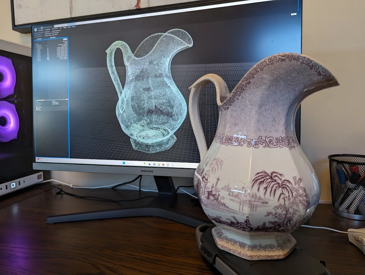 A Pot and a Point Cloud