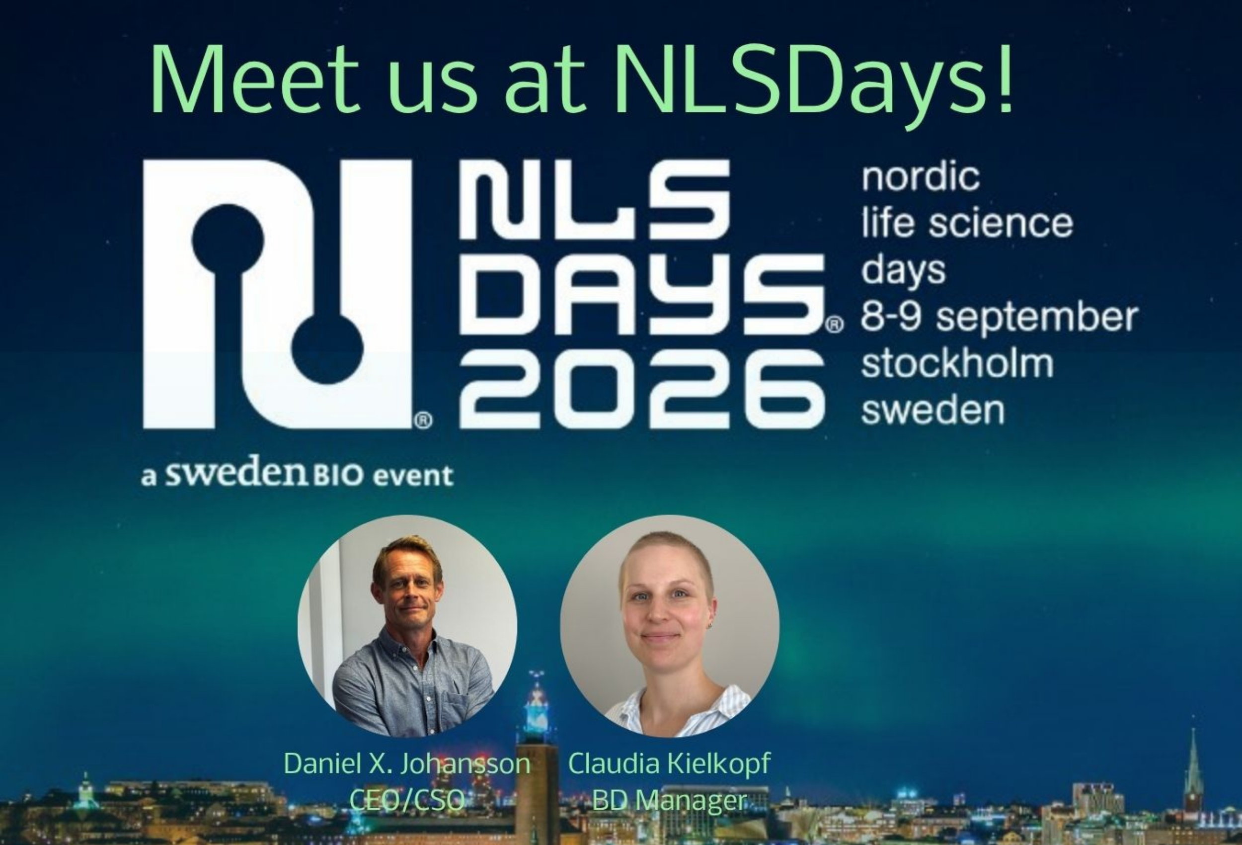 AAX Biotech attends Nordic Life Science Days 2026