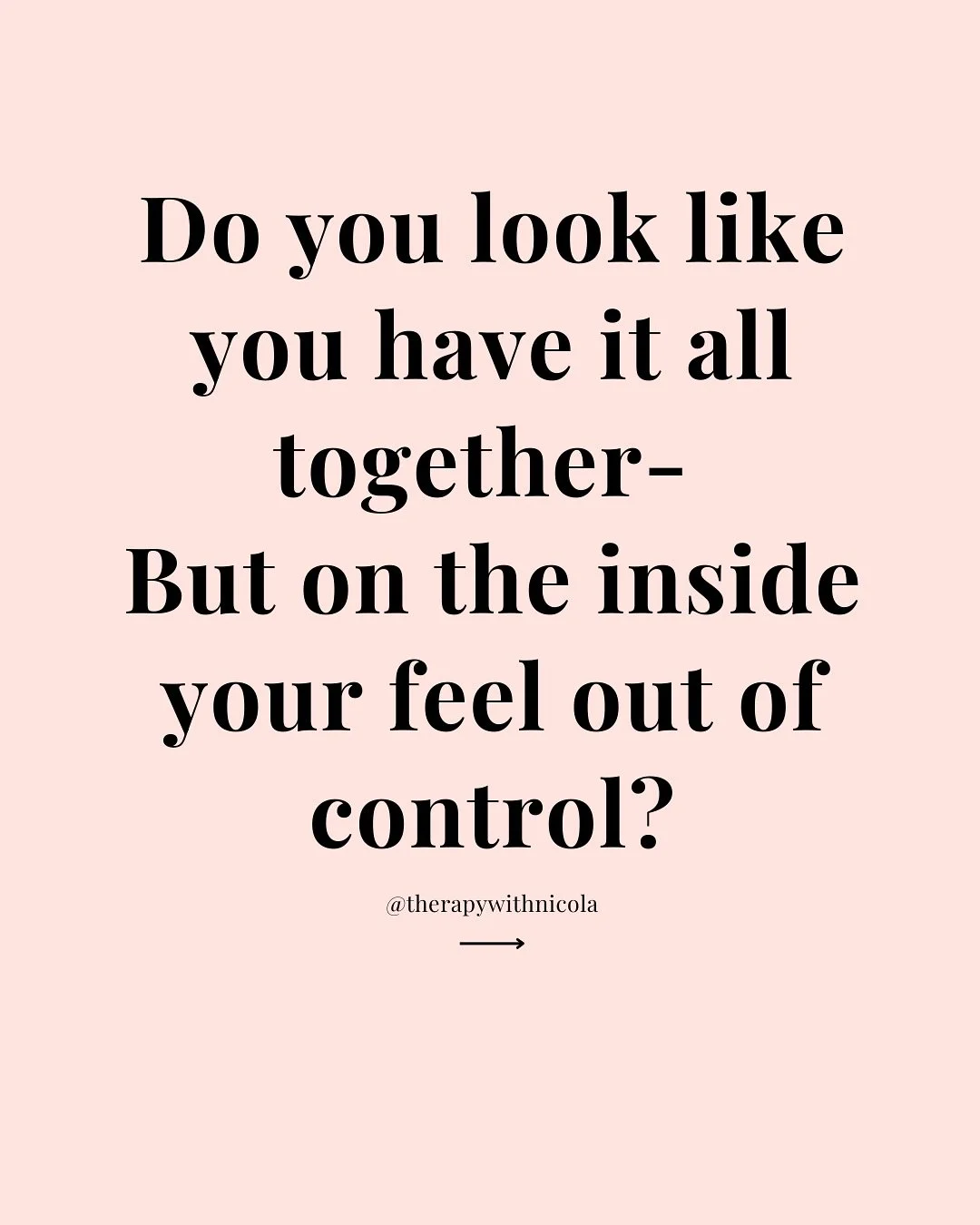 On the surface, it seems like everything is in place&mdash;but inside, the pressure tells a different story.

The fear of falling short, the anxiety of losing control, and the drive to prove our worth can feel overwhelming.

Let&rsquo;s normalise tal