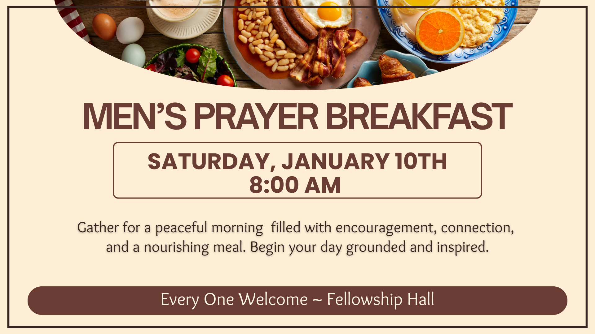 Men's Prayer Breakfast