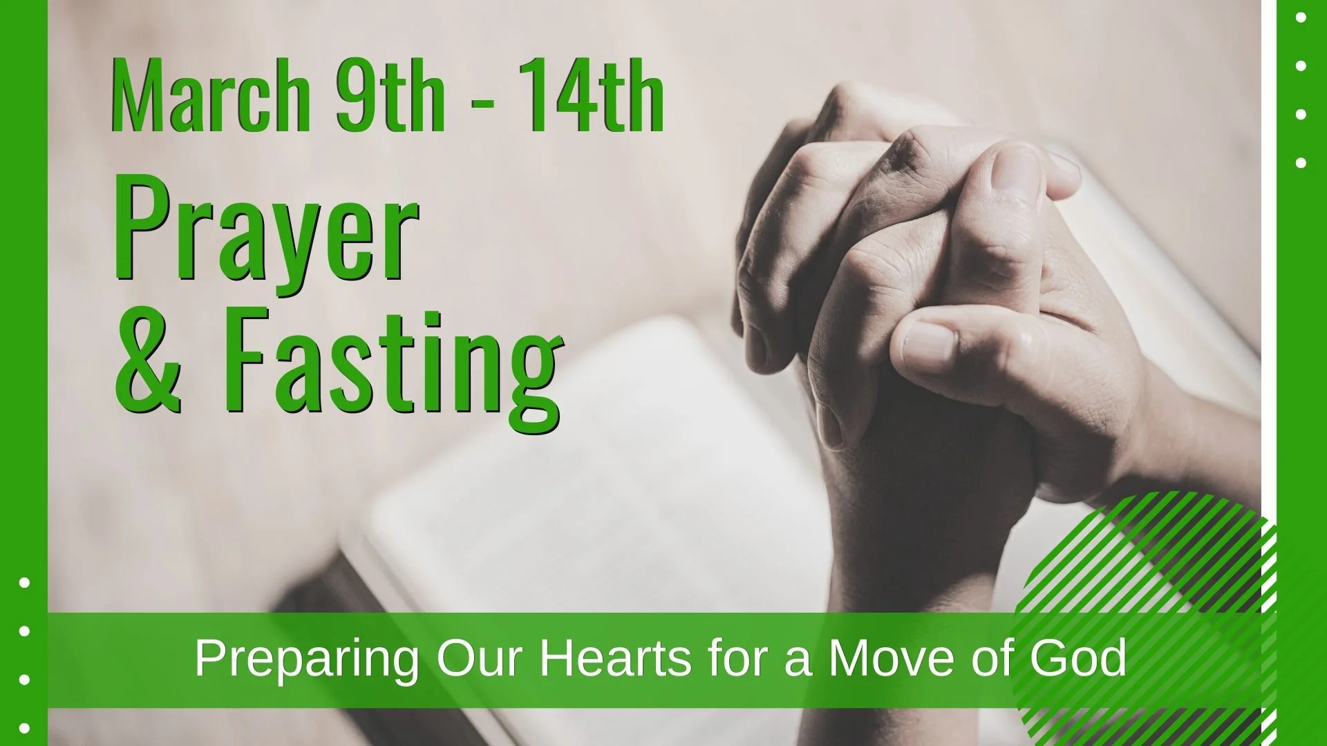 7 Days of Prayer and Fasting