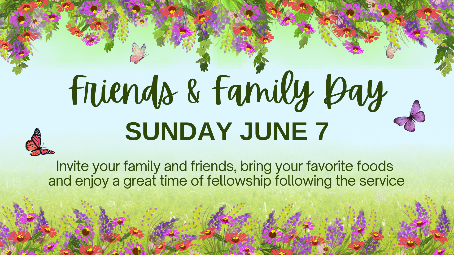 Friends and Family Day