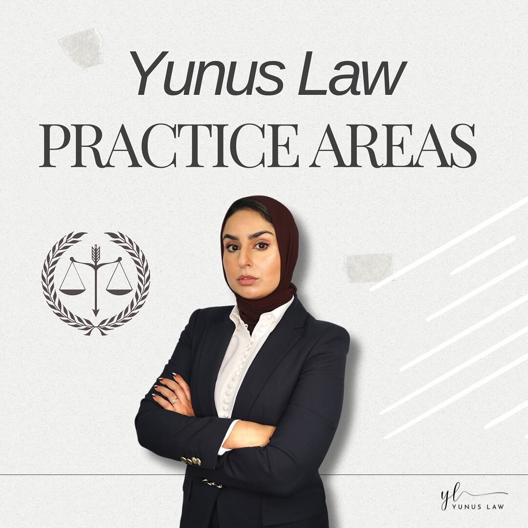 Yunus Law Practice Areas ⚖️ 

Family Based Immigration 
Employment and Business Immigration Services 
Naturalization and Citizenship Services 
Deportation

Book Yunus Law today at www.yunuslaw.com 

#VisaApplications #GreenCards #Citizenship #Immigra