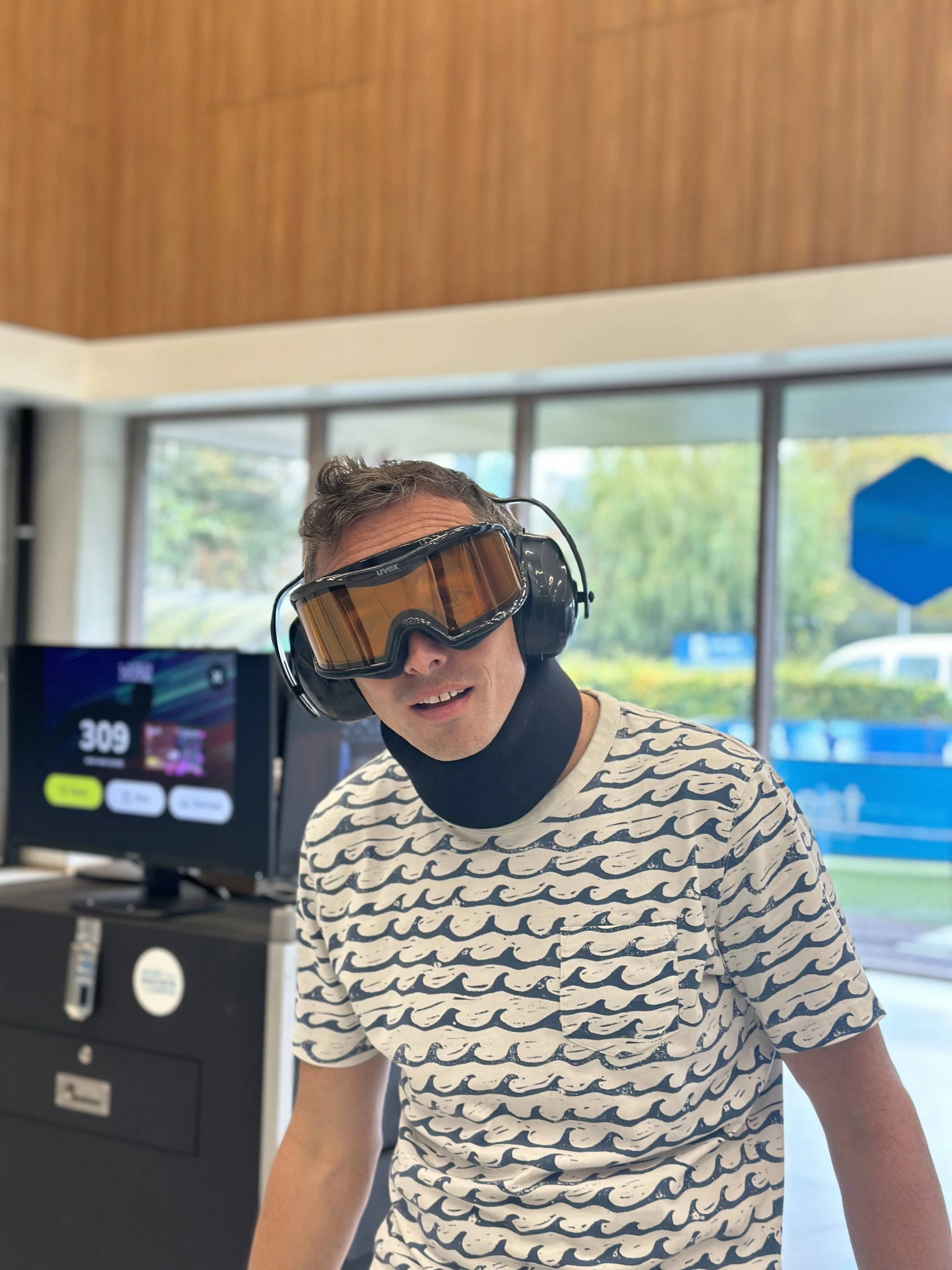 Sportinnovatiecampus duikt in de wereld van ouderdom met het GERT simulatiepak