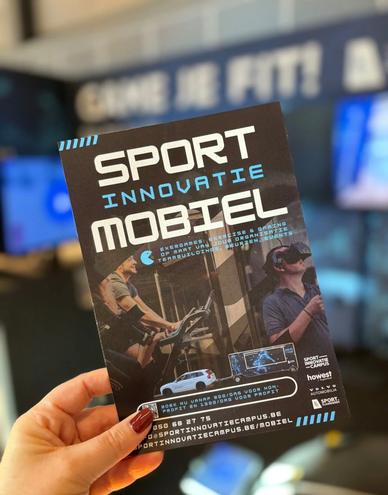 Sportinnovatiemobiel scoort tijdens Bedrijvencontactdagen