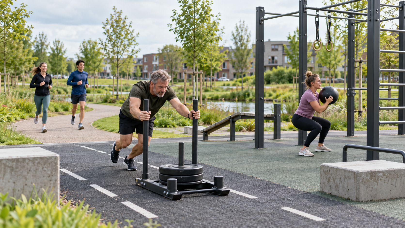 Trendwatch - Wanneer een fitnessrace de publieke ruimte in trekt