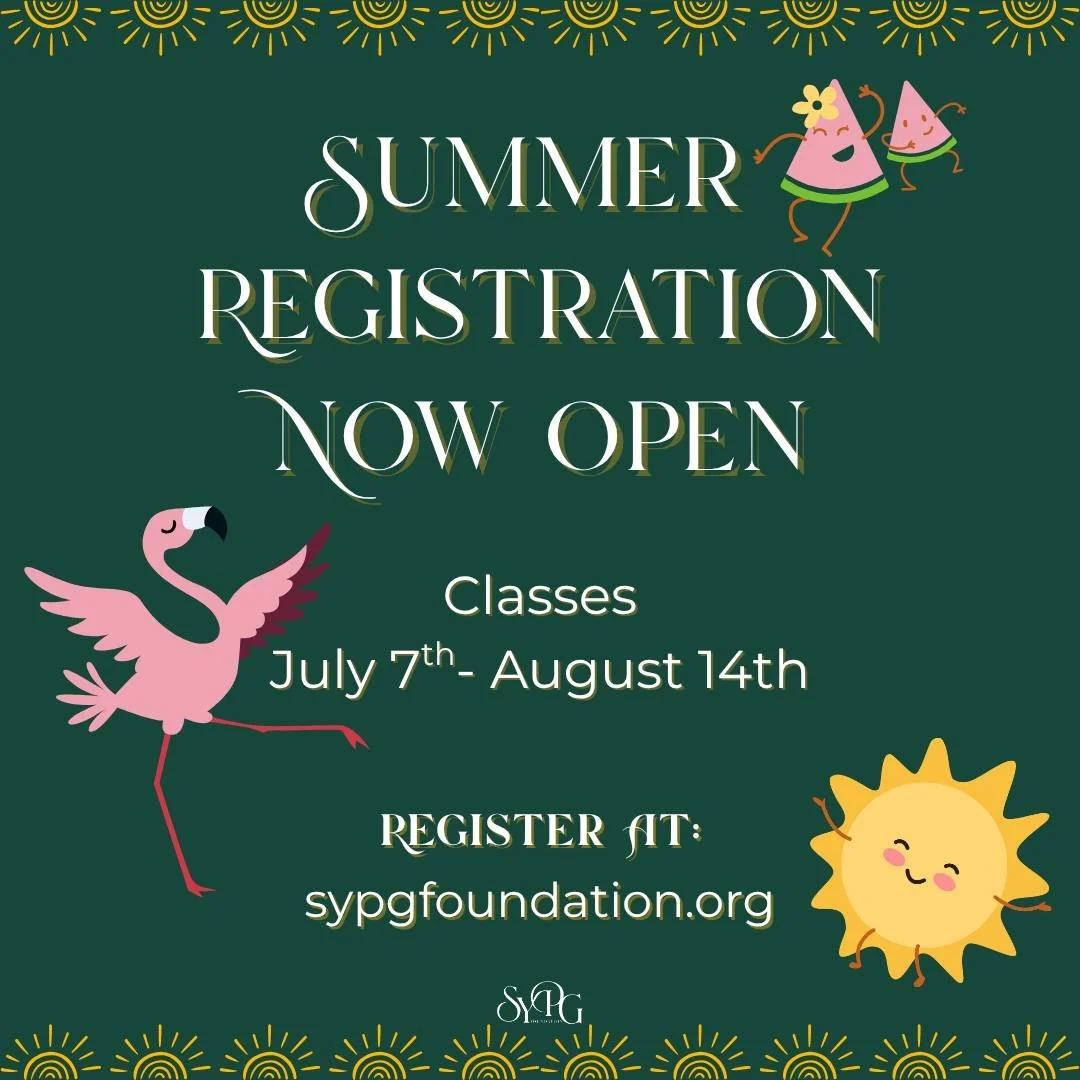 Summer Class Registration Now Open! 🥳
You can register for classes here at our link in bio! 🩰🔗 
#springfieldyouthperformancegroup #sypg #summerdance #summerclasses #dance