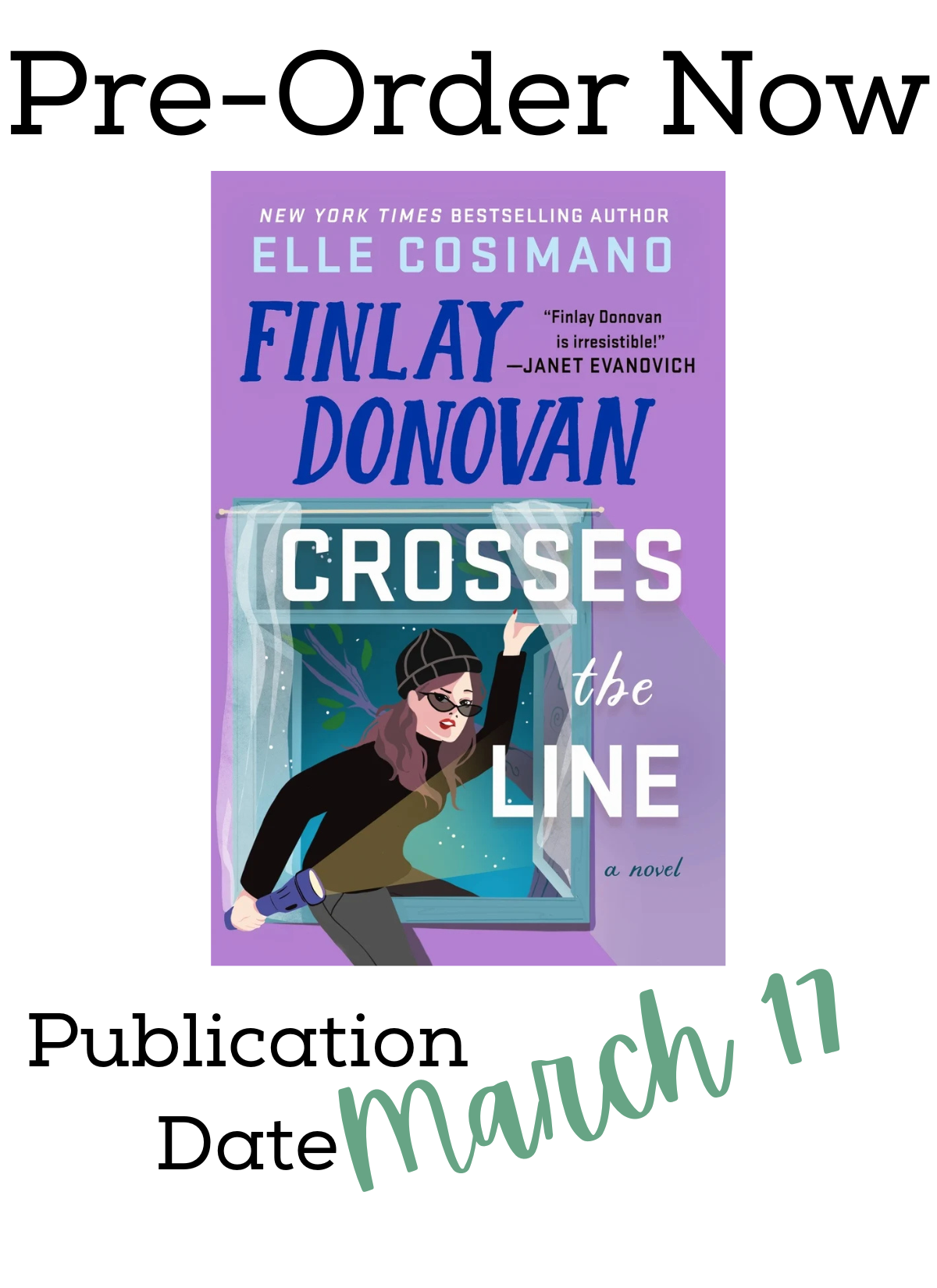 Pre-Order Finlay Donovan Crosses the Line