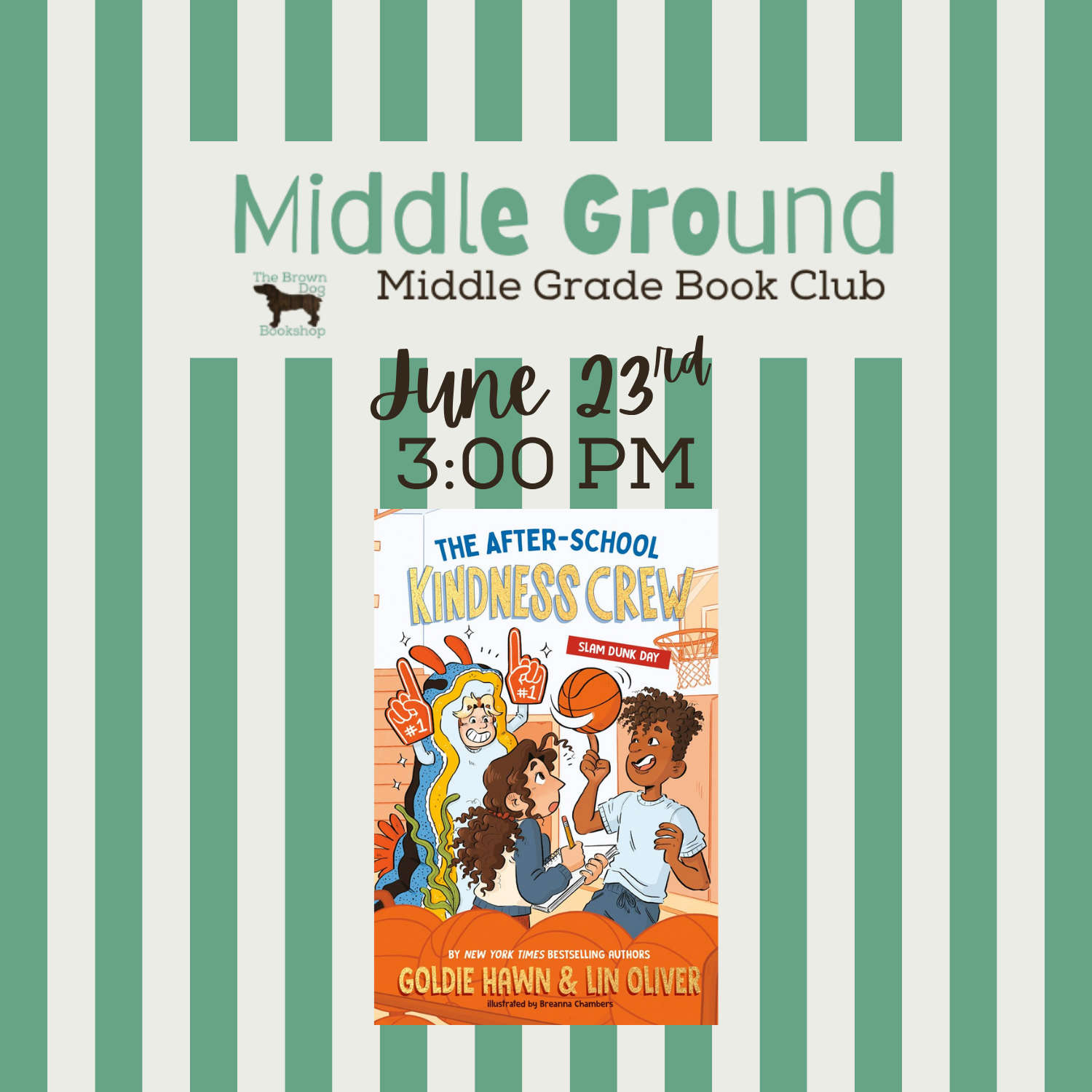 Middle Ground - Middle Grade Book Club- June